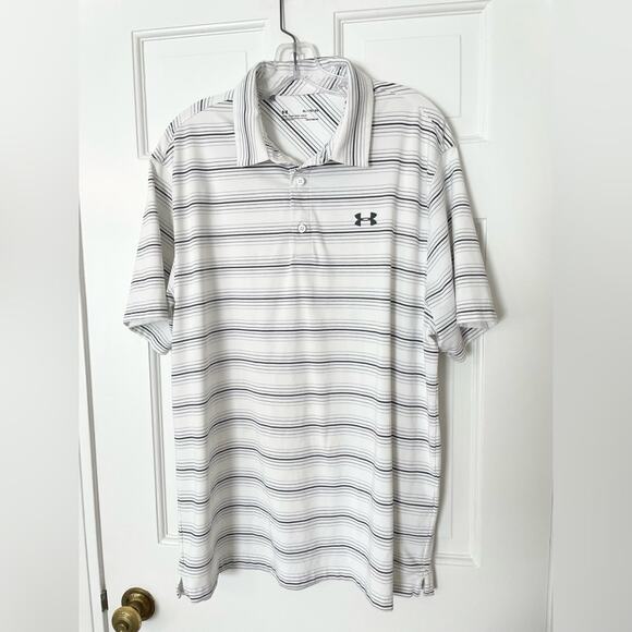 Men’s Under Armour Loose Fit Heat Gear Polo - Picture 1 of 3